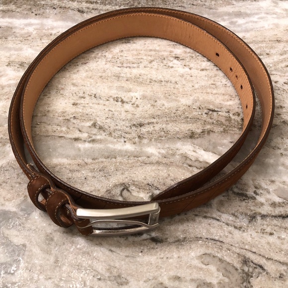 USA Made MARTIN DINGMAN 44 Brown Leather HANDMADE Belt 5007006 - Picture 10 of 11